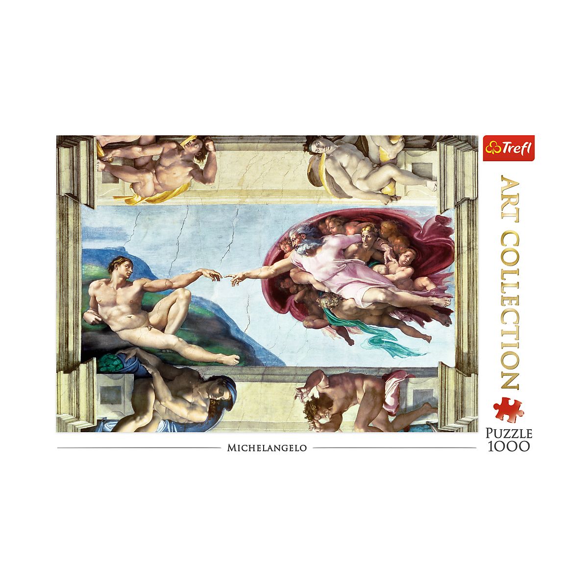 Puzzle Trefl Art Collection Stworzenie Adama 1000 el. (10590)