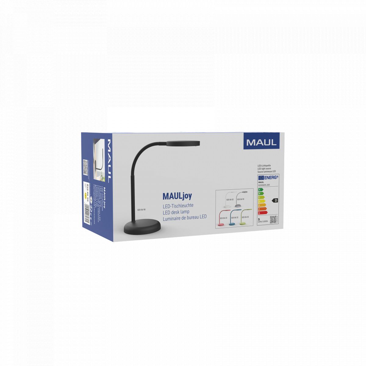 Lampka biurowa LED MAULjoy CZARNA Maul (82006/90 ML)