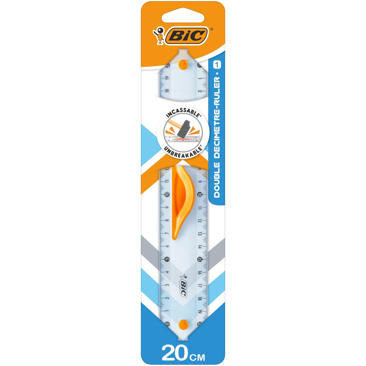 Linijka 20cm Bic (992656)