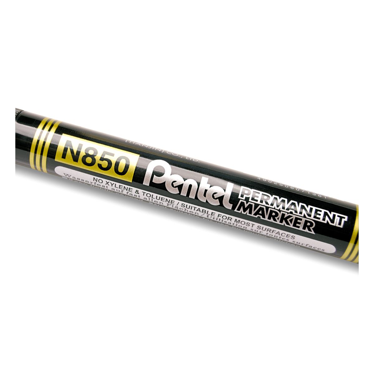 Marker permanentny Pentel czarny 1,5mm okrągła końcówka (N850)
