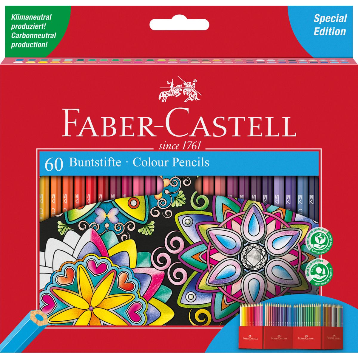 Kredki ołówkowe Faber Castell Zamek 60 kol. (111260)
