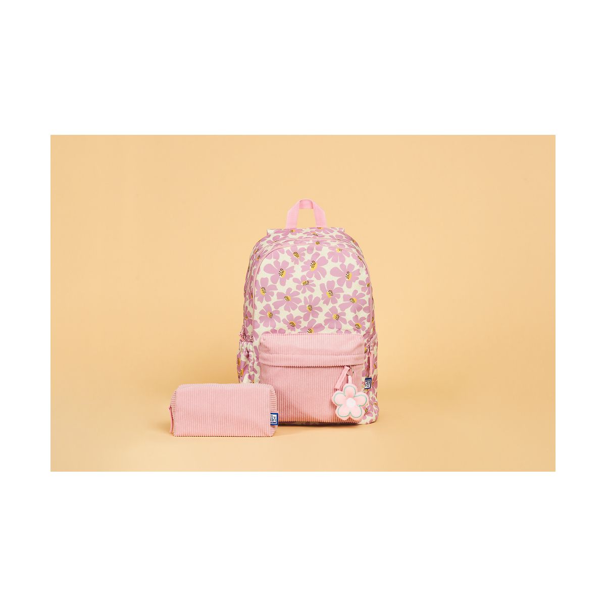 Plecak Oxford Bloom różowy (400196446)