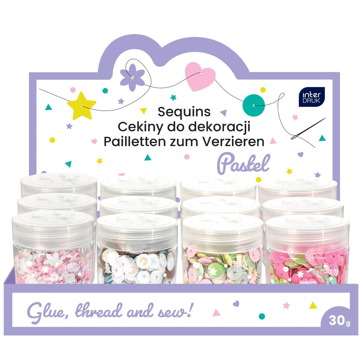 Cekiny 30g Interdruk (0)