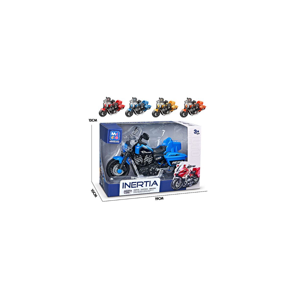 Motocykl światło i dźwięk Bigtoys (BMOT9051)