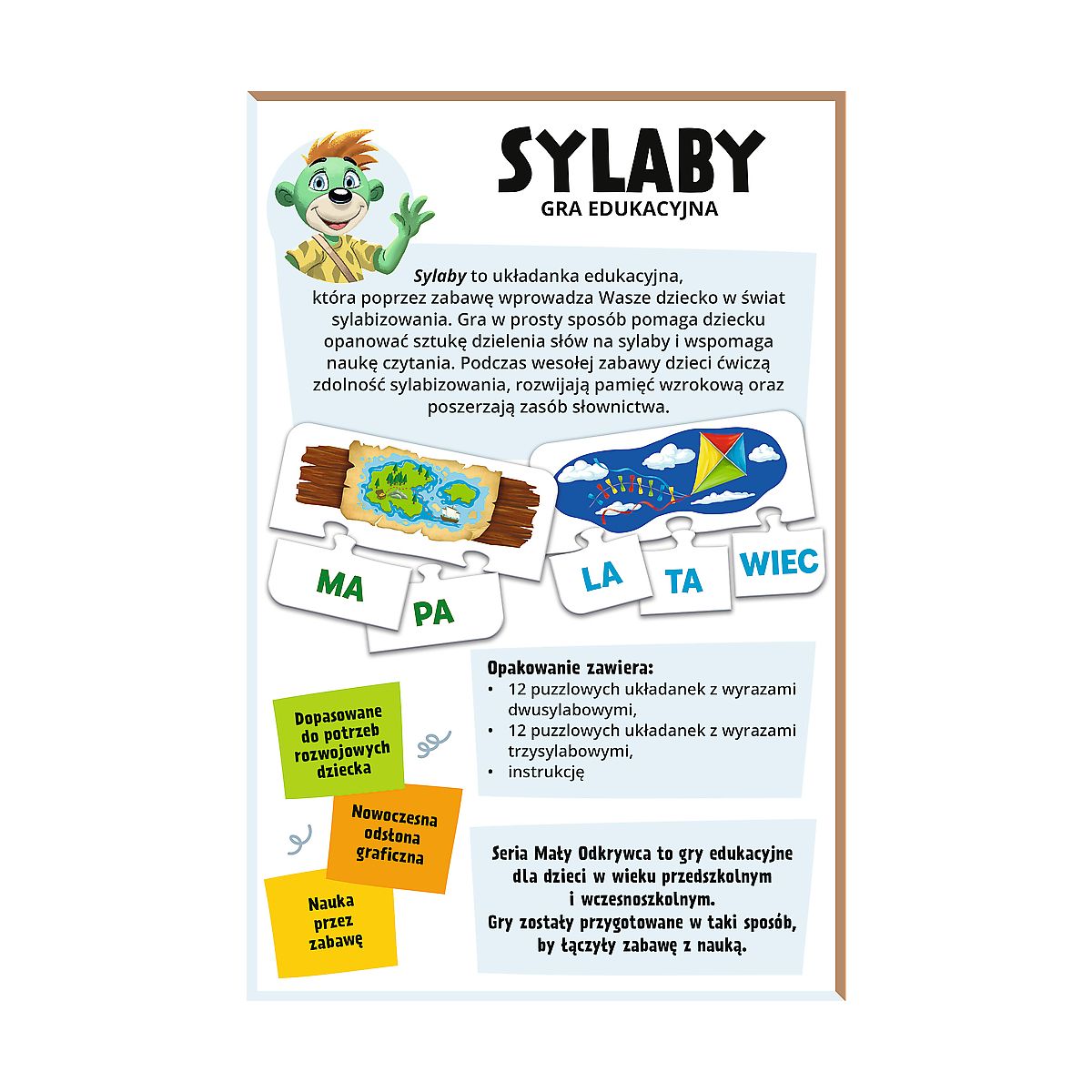 Gra edukacyjna Trefliki Sylaby Trefl (02813)