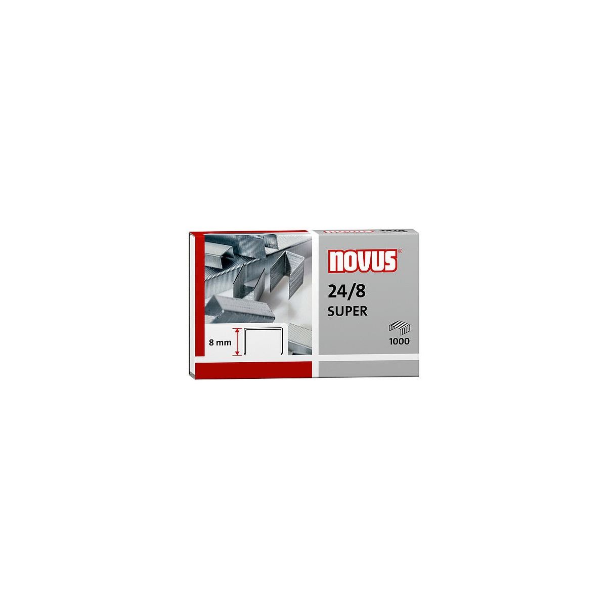 Zszywki 24/8 Novus 1000 szt (24/8)