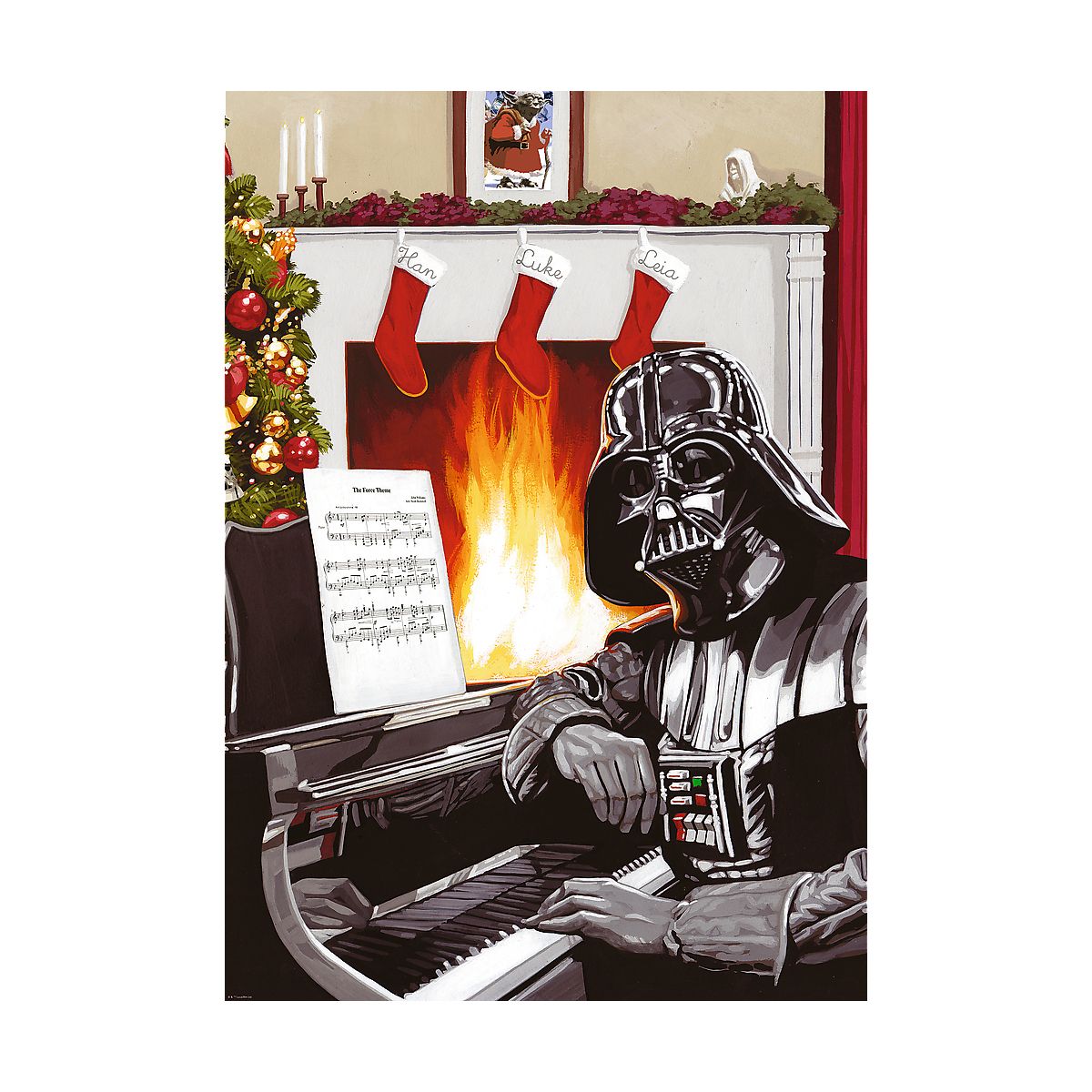 Puzzle Xmass Święta z Darth Vader Trefl (12085)