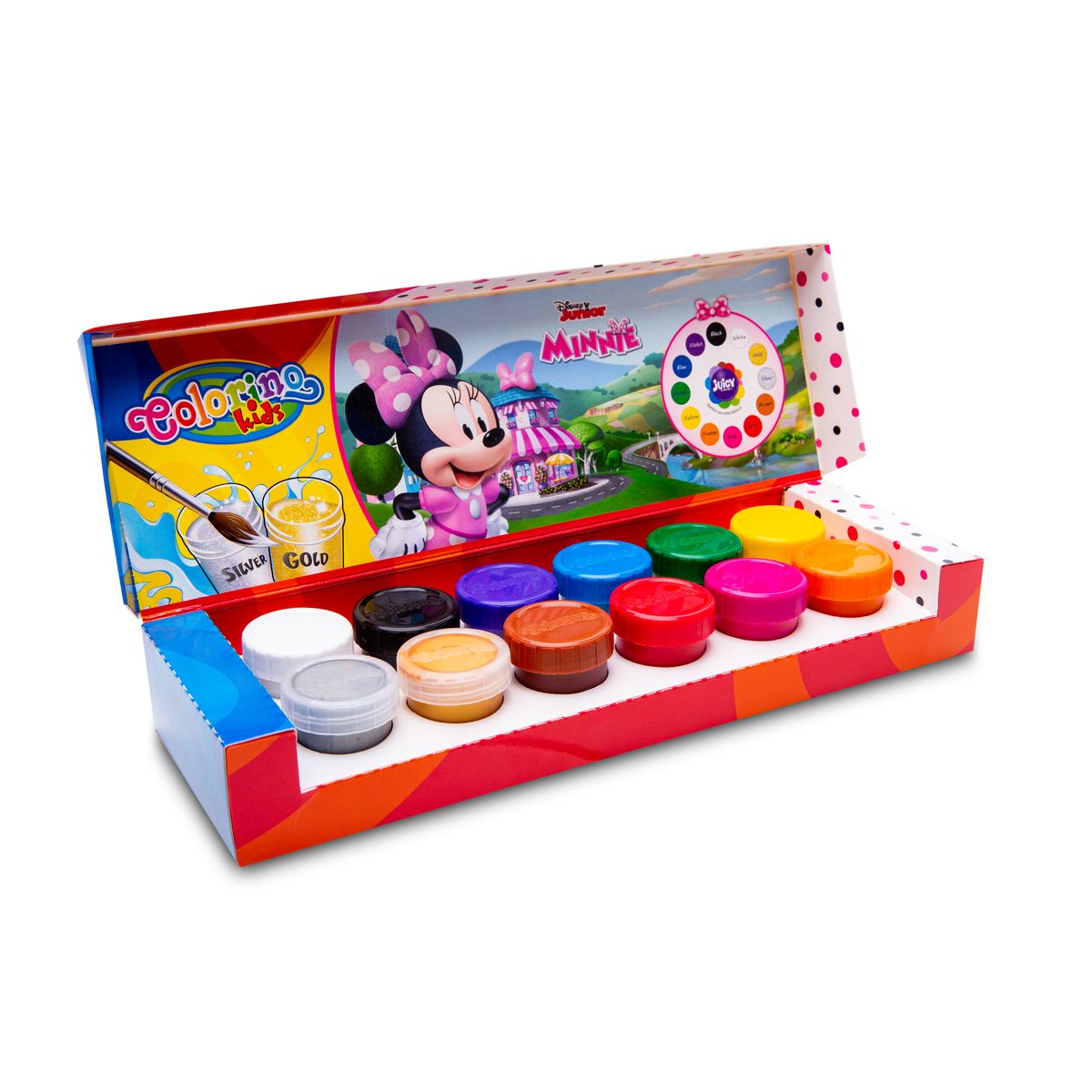 Farby plakatowe Minnie kolor: mix 20ml 12 kolor. Patio (90645)