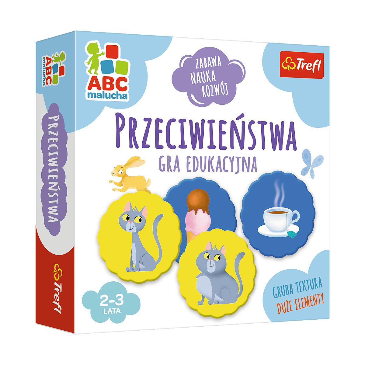 Gra edukacyjna Trefl ABC Malucha Przeciwieństwa (01943)