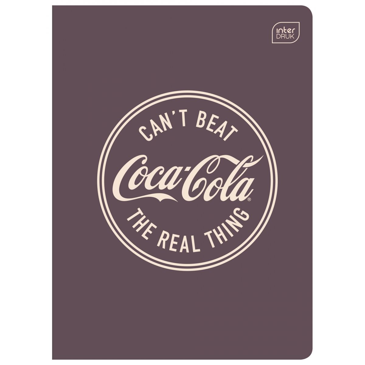 Zeszyt HYBRID COCA COLA A5 60k. 70g krata Interdruk