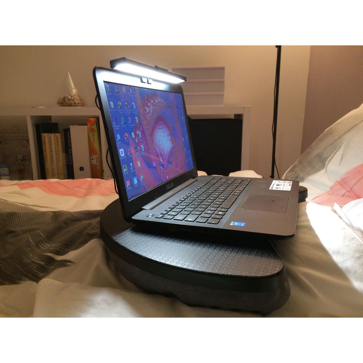 Lampka biurowa Travelight do laptopa Unilux (400140802)