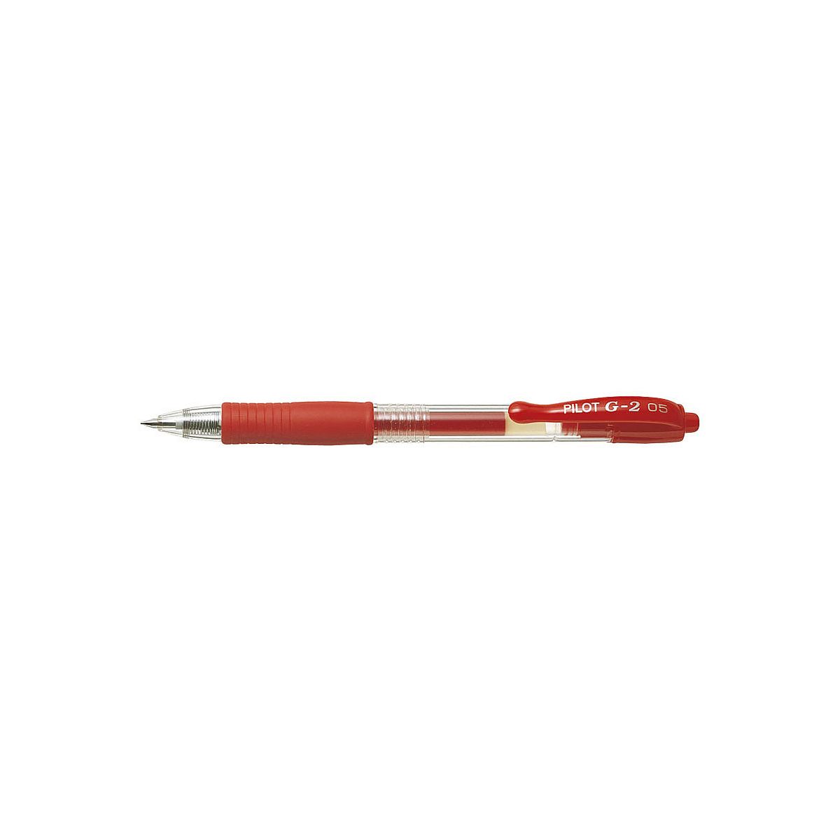 Długopis żelowy Pilot G2 czerwony 0,5mm (BL-G2-5-R)