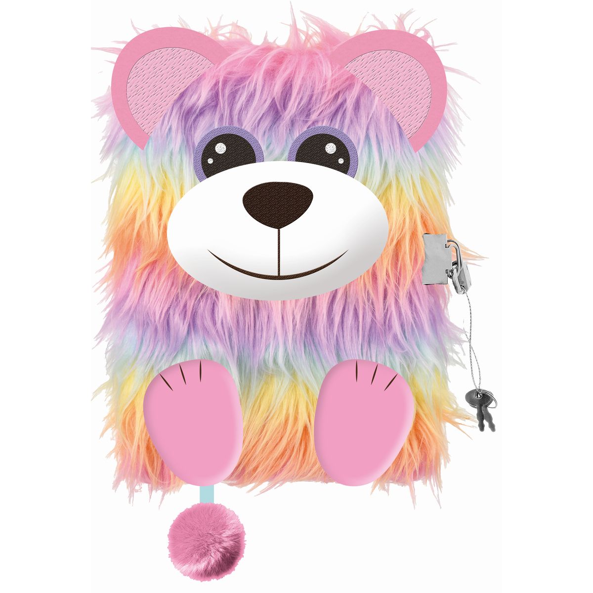 Pamiętnik Bambino My Little Friend Rainbow Bear A5