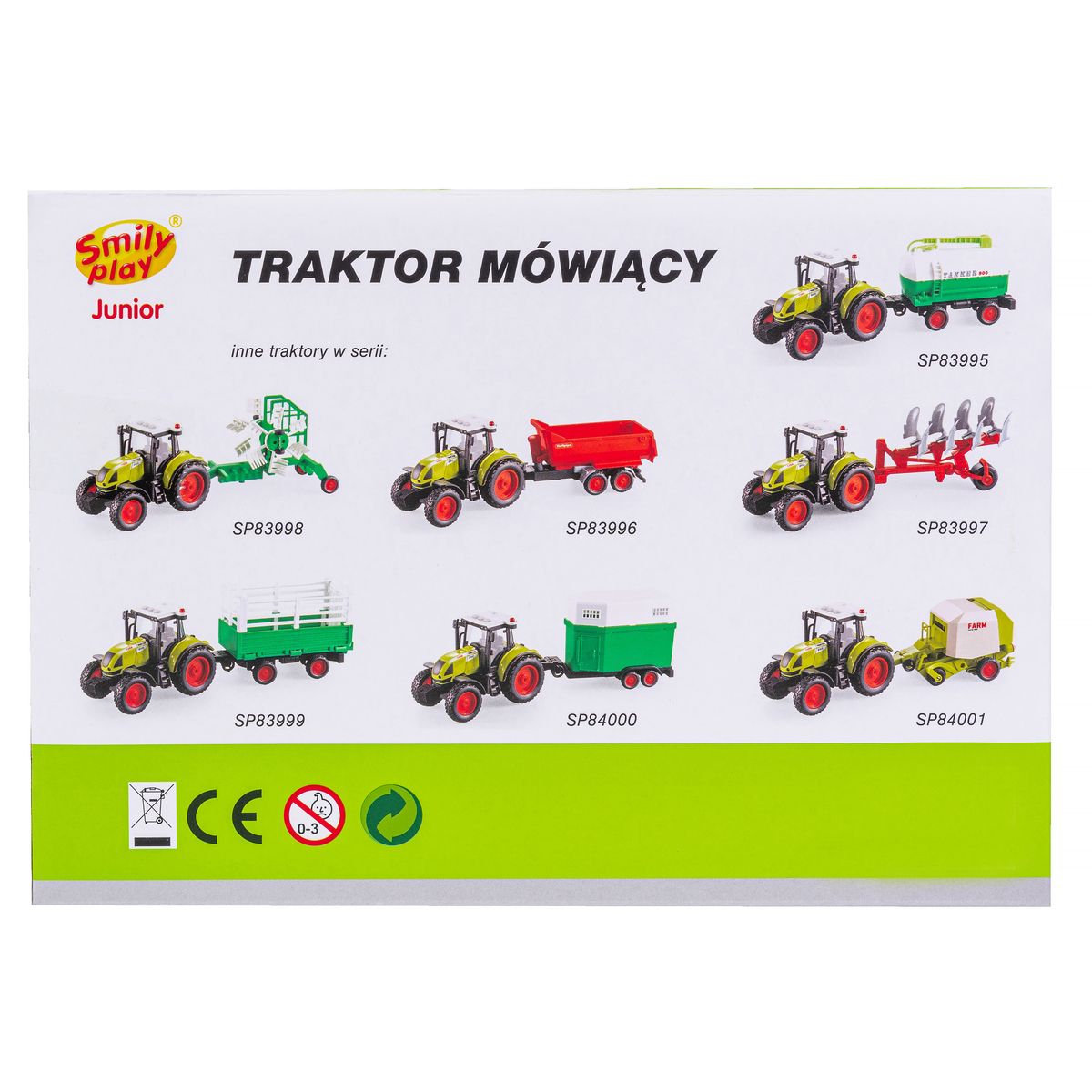 Traktor Smily Play mówiący (SP83998)