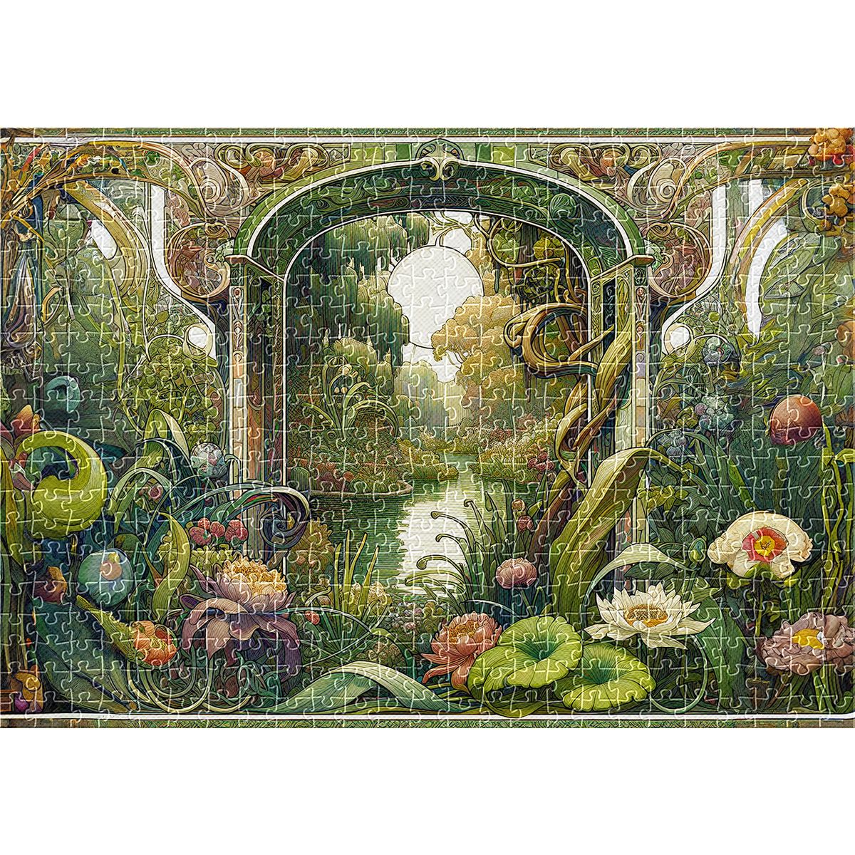 Puzzle SECRET GARDEN 3 500 EL 500 el. Interdruk (5902277370099)