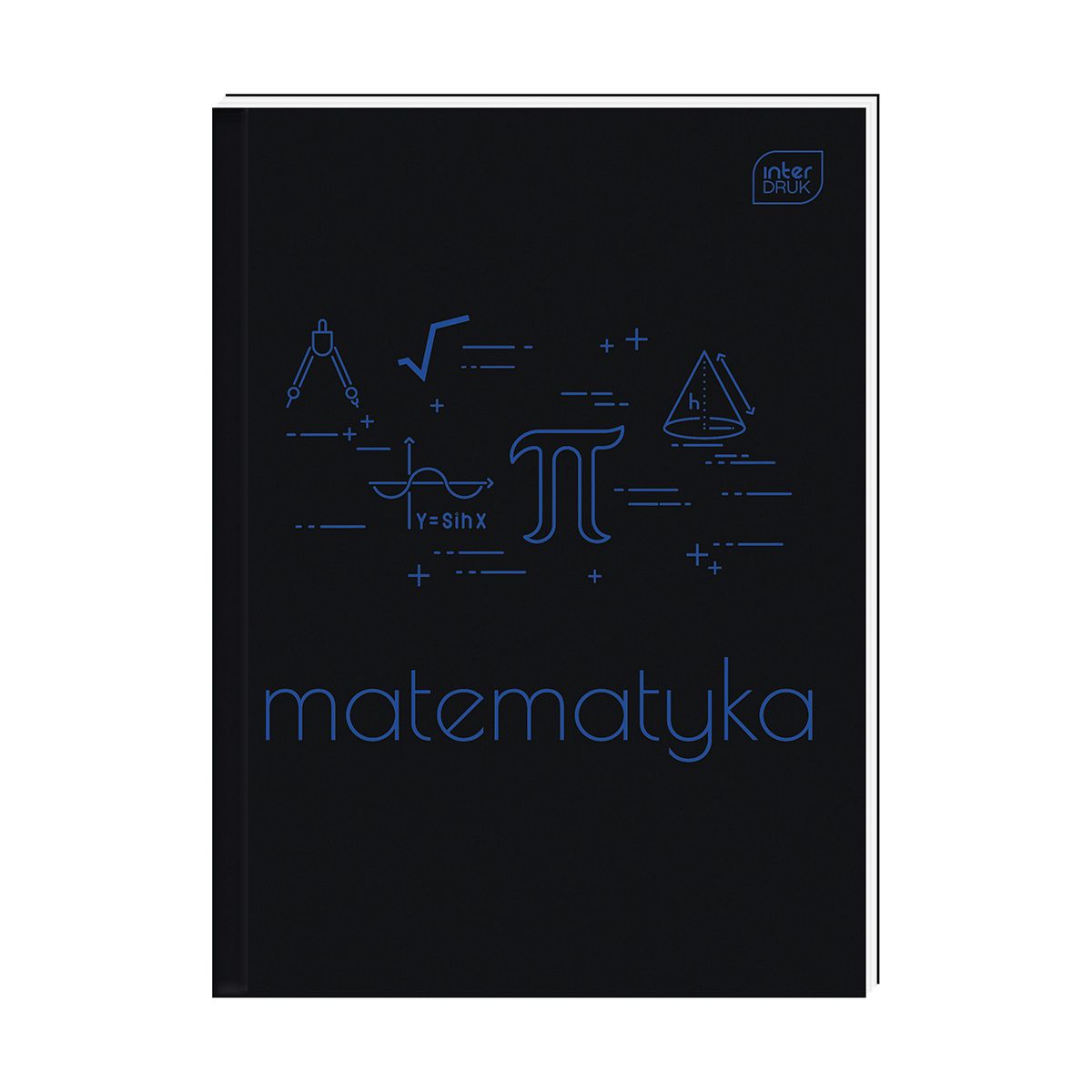 Brulion MATEMATYKA A5 80k. 70g krata Interdruk