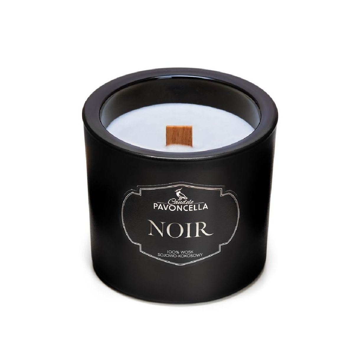 Świeczka ozdobna Pavoncella Classico Noir czarna 170g (5905711530370)