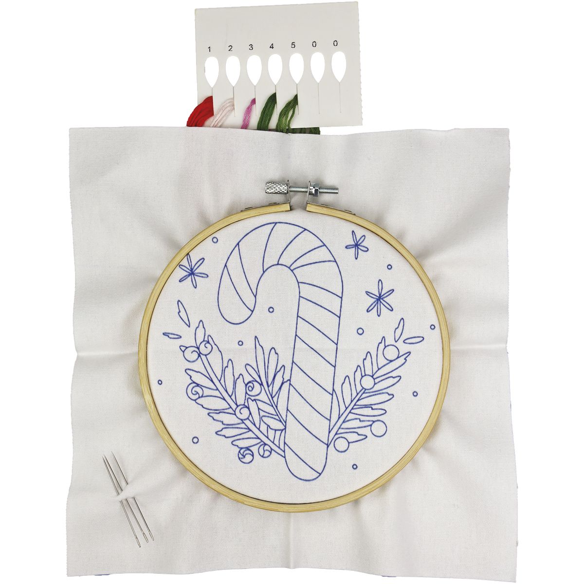 Zestaw kreatywny Craft-Fun Series Zestaw do haftowania - cukrowa laska Titanum (25YY0512(1-6#))