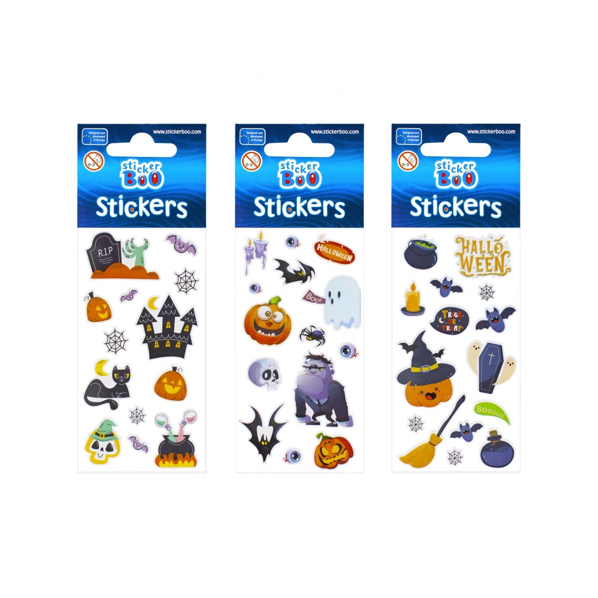 Naklejka (nalepka) Sticker Boo Halloween (498839)