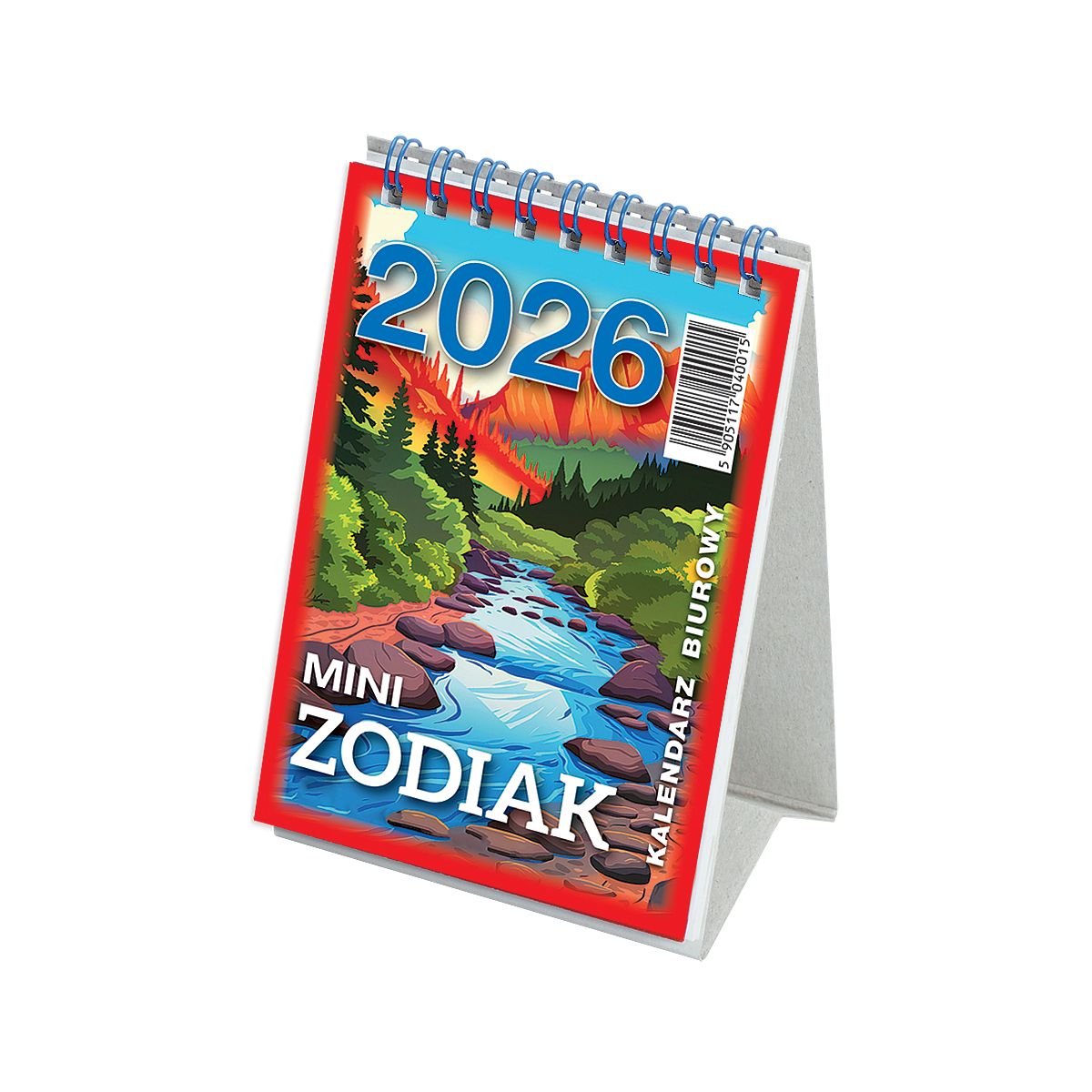 Kalendarz biurkowy (308046) k:510-83 MINI ZODIAK stojący 85mm x 120mm Wydawnictwo Telegraph