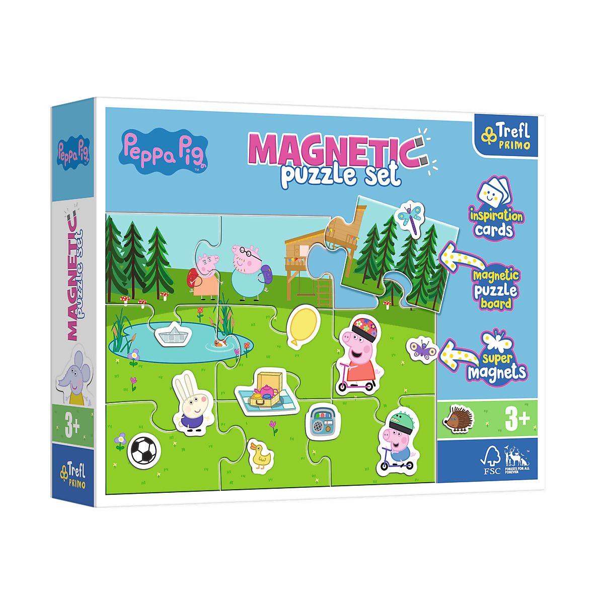 Puzzle Trefl świnka Peppa Magnetyczne Zabawy Peppy (93164)