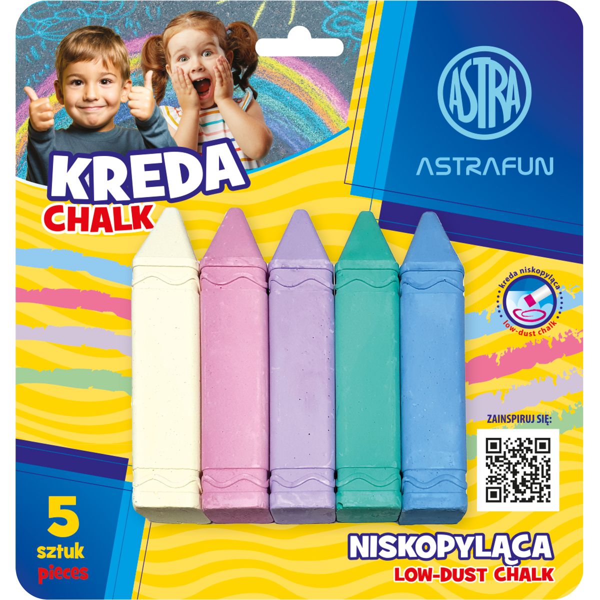 Kreda Astra Fun Jumbo kolor: mix 5 szt (330022002)