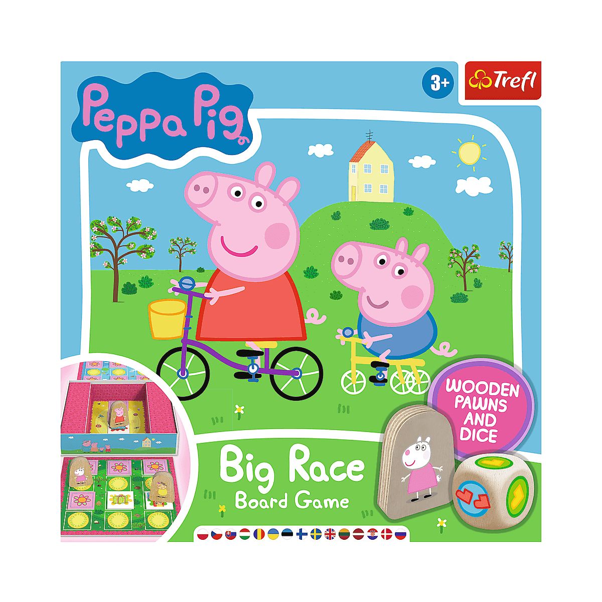 Gra planszowa Trefl Peppa Big race (02262)