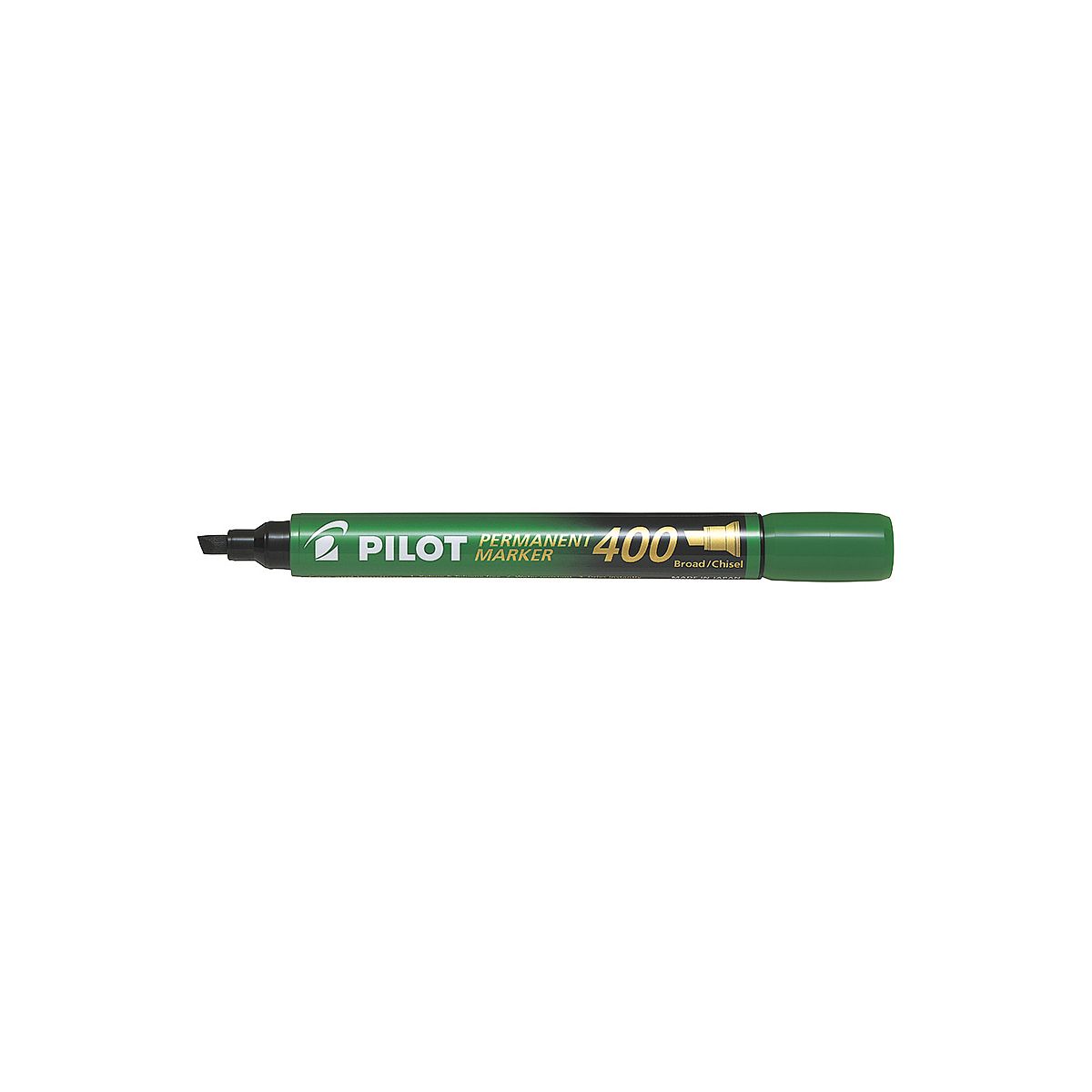 Marker permanentny Pilot zielony 4,0mm ścięta końcówka (SCA-400-G)