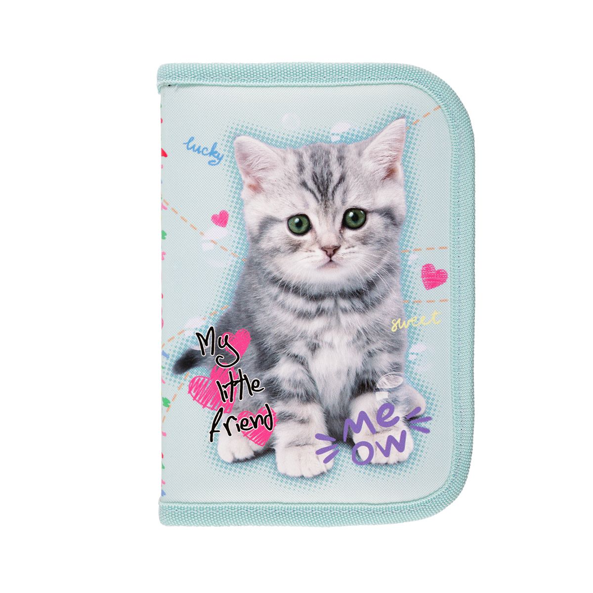 Piórnik Bambino My Little Friend Kitty MINT 5903235668746