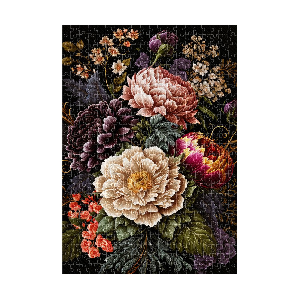 Puzzle FLOWERS 4 PUZZLE 500 500 el. Interdruk (5902277370075)