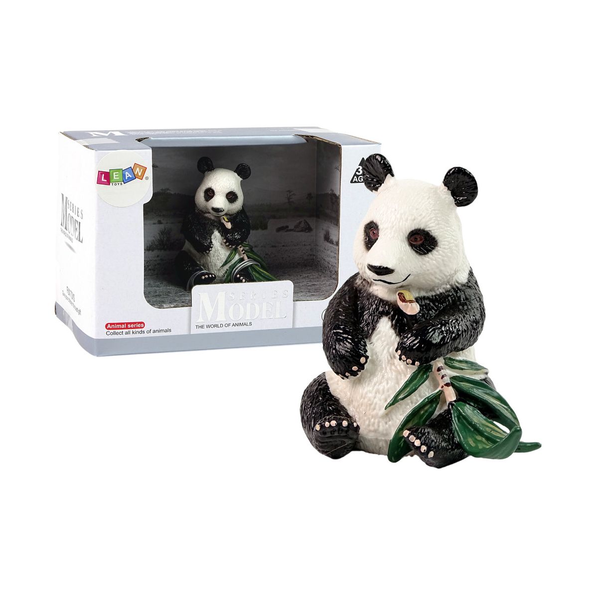 Figurka Lean panda z bambusem (12292)