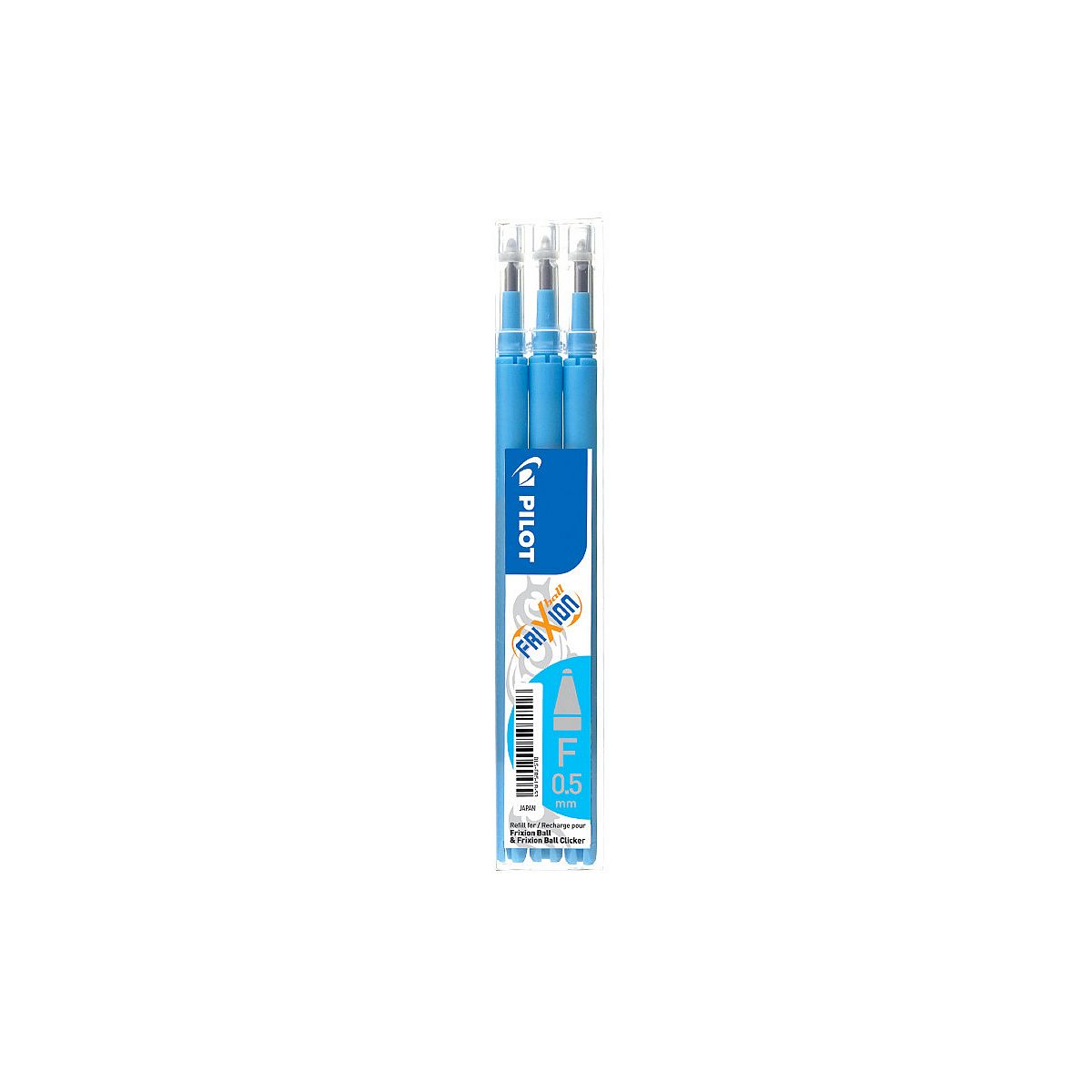 Wkład do pióra kulkowego Pilot Frixion lazurowy 0,5mm (PIBLS-FR5-LB-S3-E)