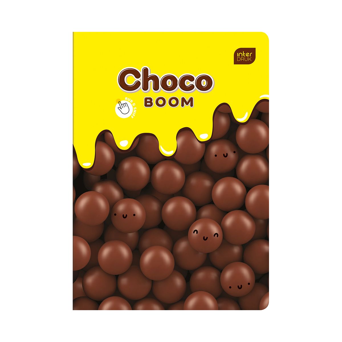 Zeszyt Interdruk zapachowy CHOCOLATE A5 32k. 70g krata (ZE32#ZAPCHO)