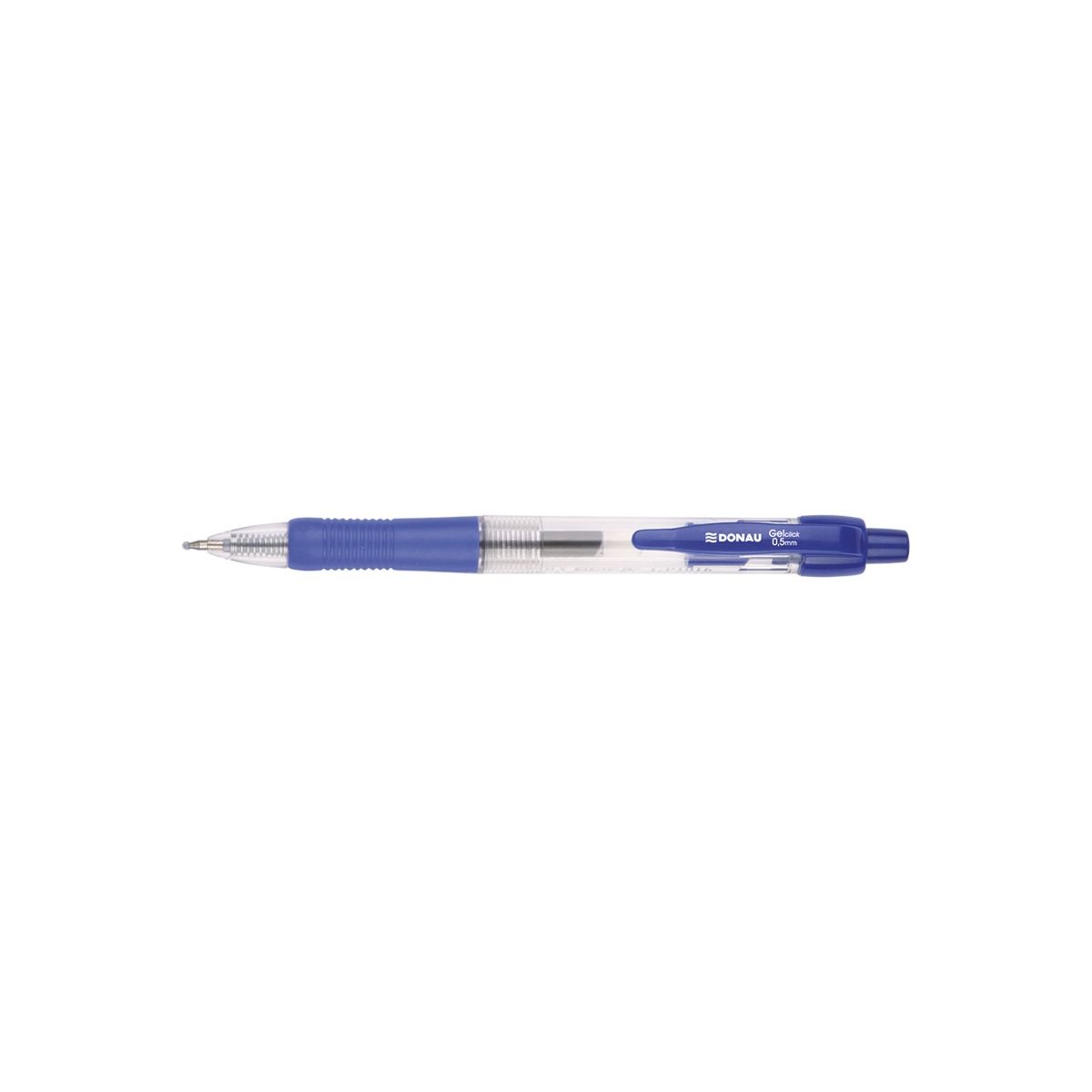 Długopis żelowy Donau niebieski 0,5mm (7344001PL-10)