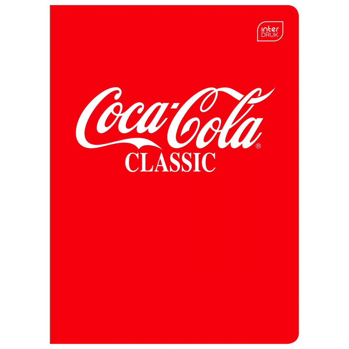 Zeszyt HYBRID COCA COLA A5 60k. 70g linia Interdruk