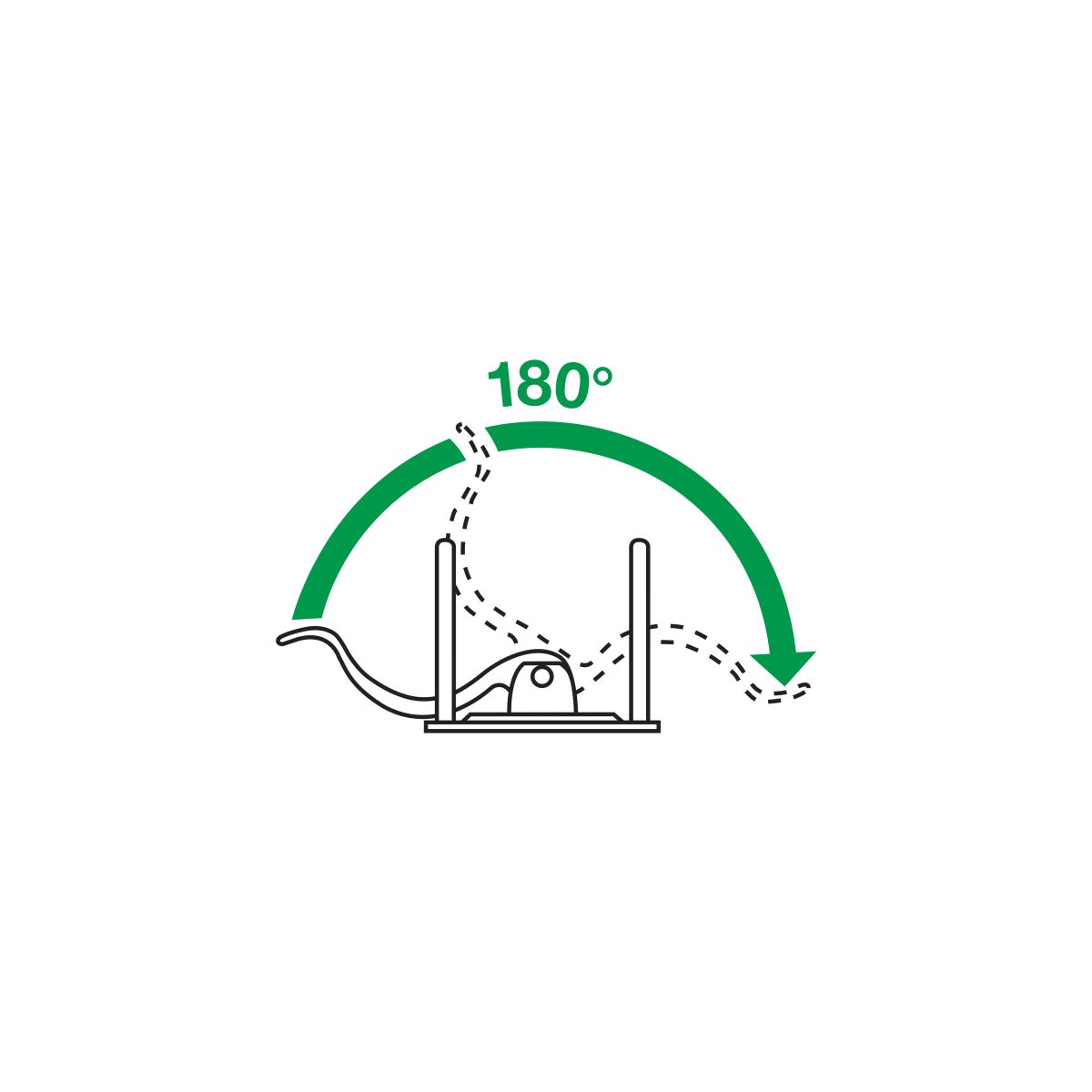 Segregator dźwigniowy Leitz 180 A4 55mm żółty (10151215)