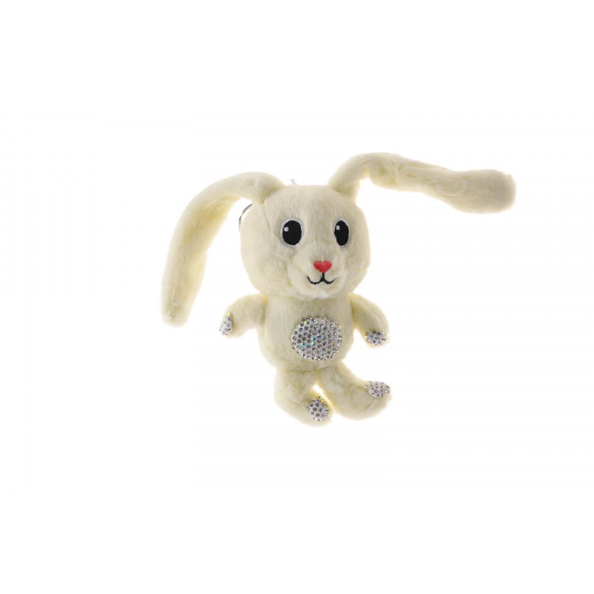 Brelok zajączek cyrkonie mix (TT9605)