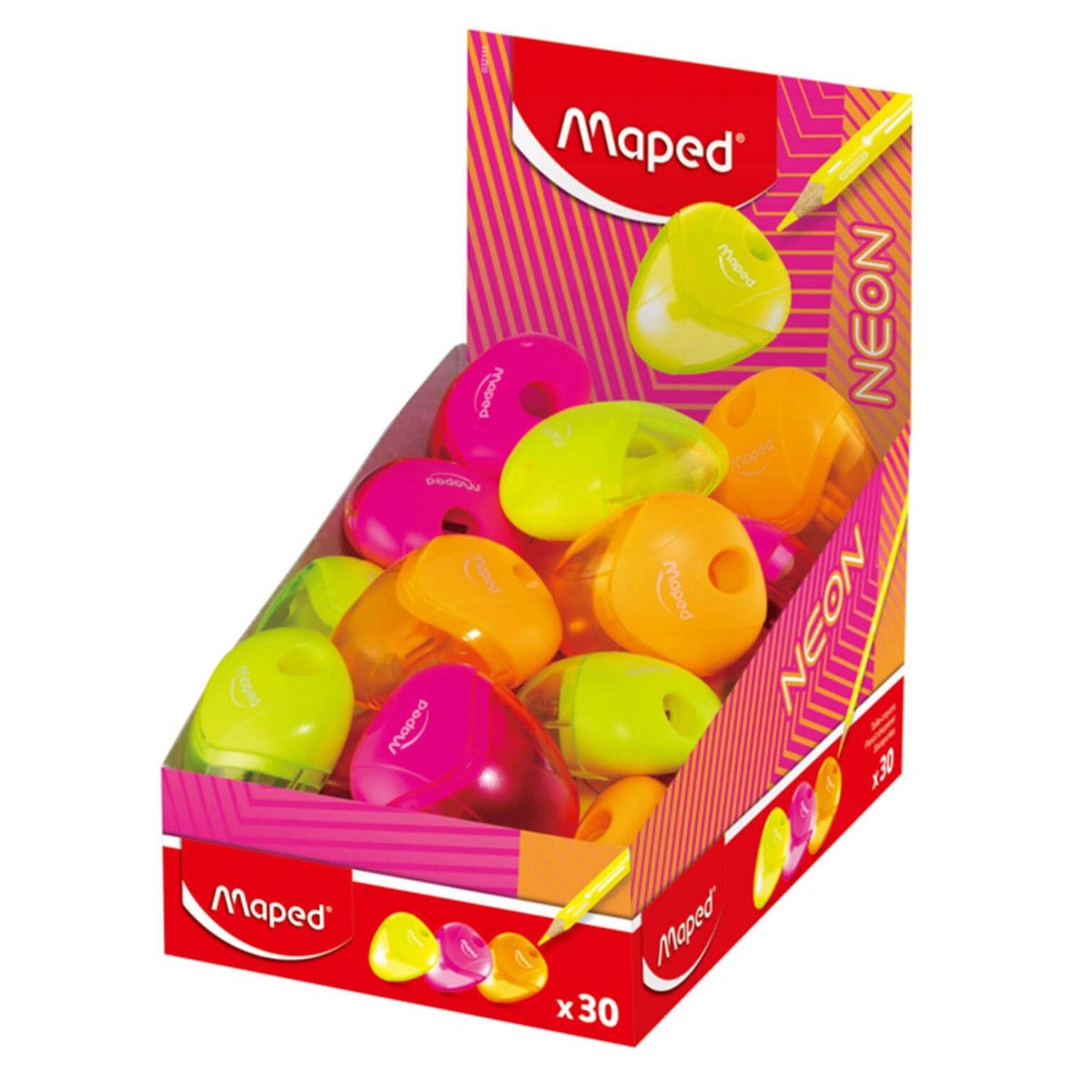 Temperówka Igloo NEONOWE mix plastik Maped (032111)