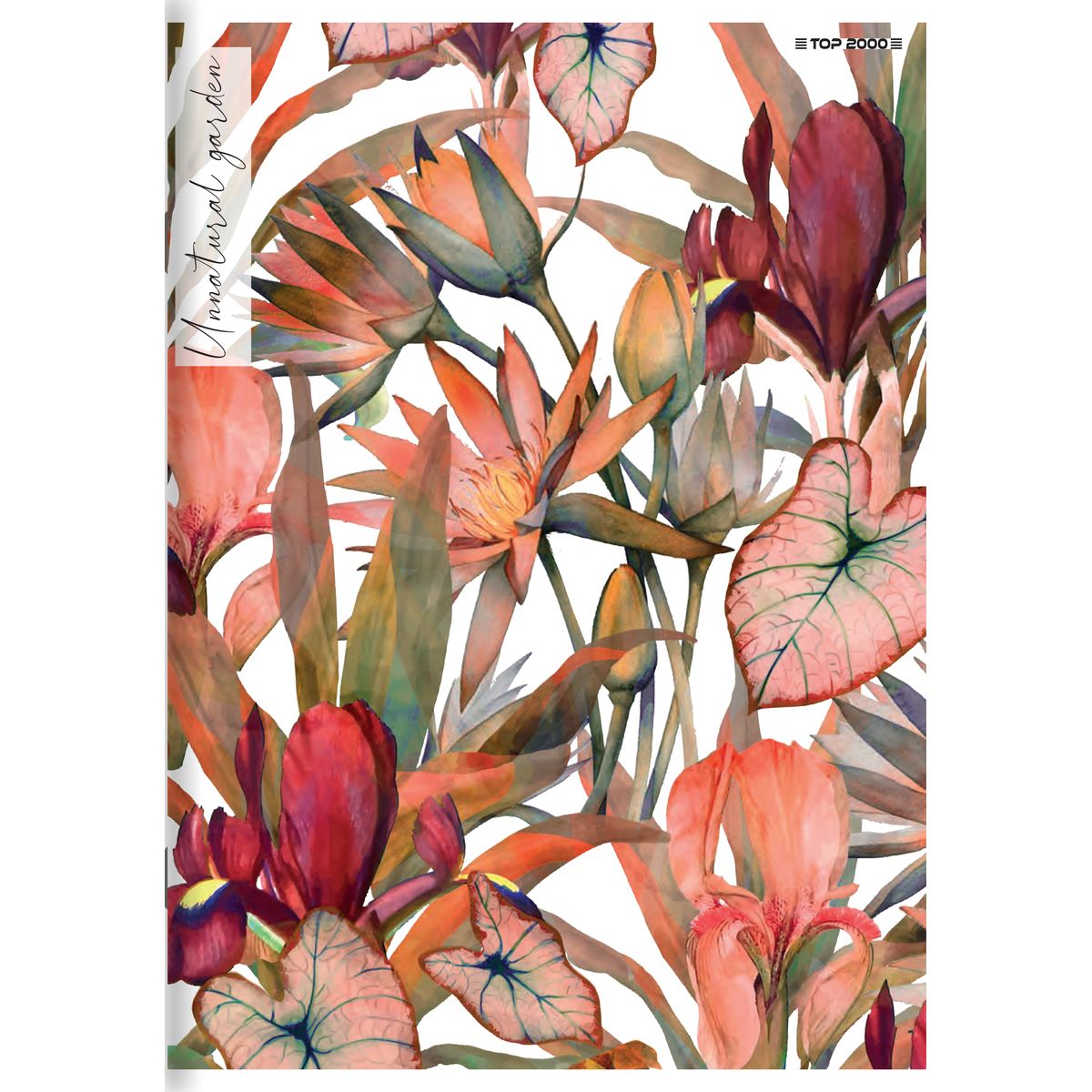 Zeszyt Top 2000 FLOWERS A4 60k. 70g krata (400169430)