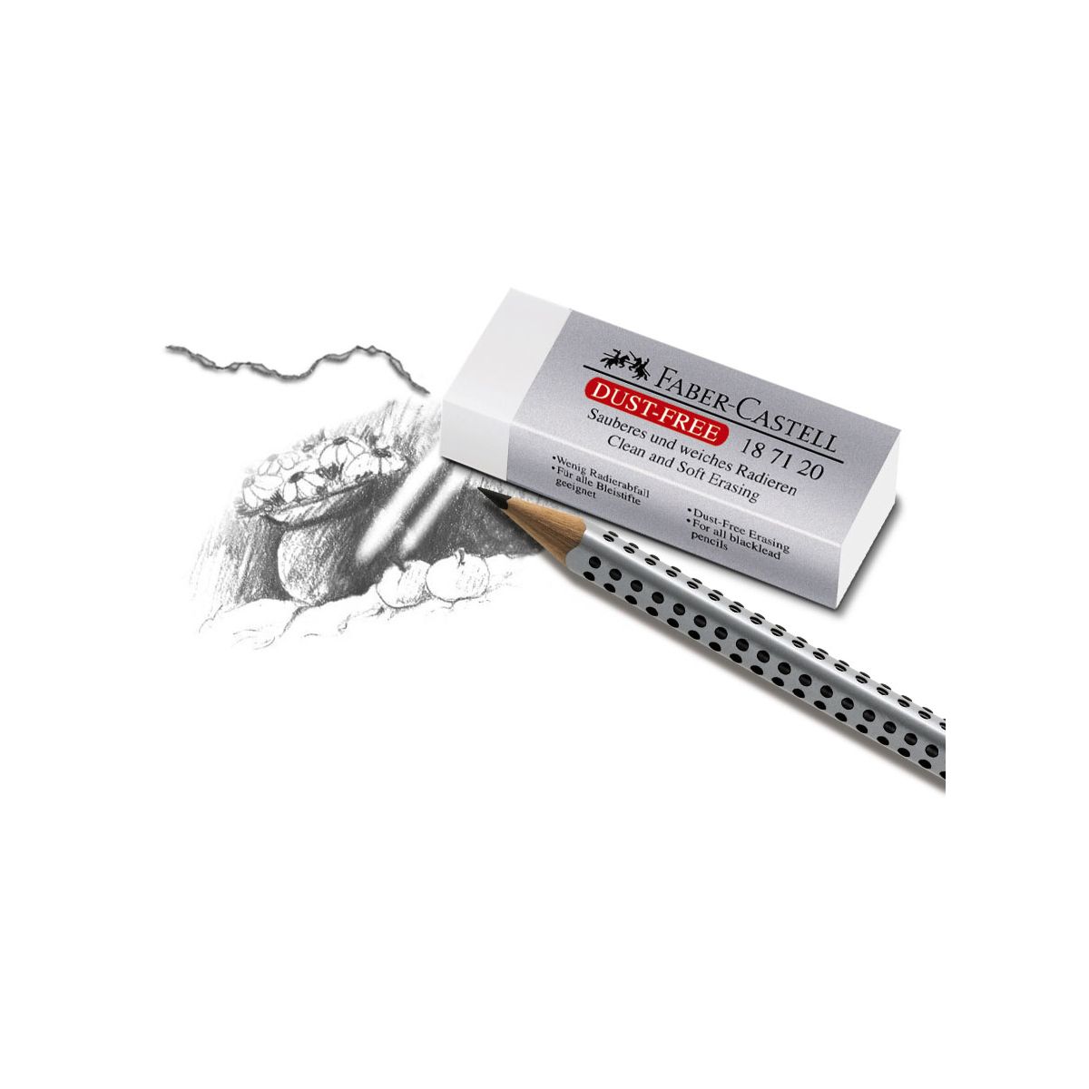 Gumka do mazania Faber Castell Dust-free mała (FC187120)