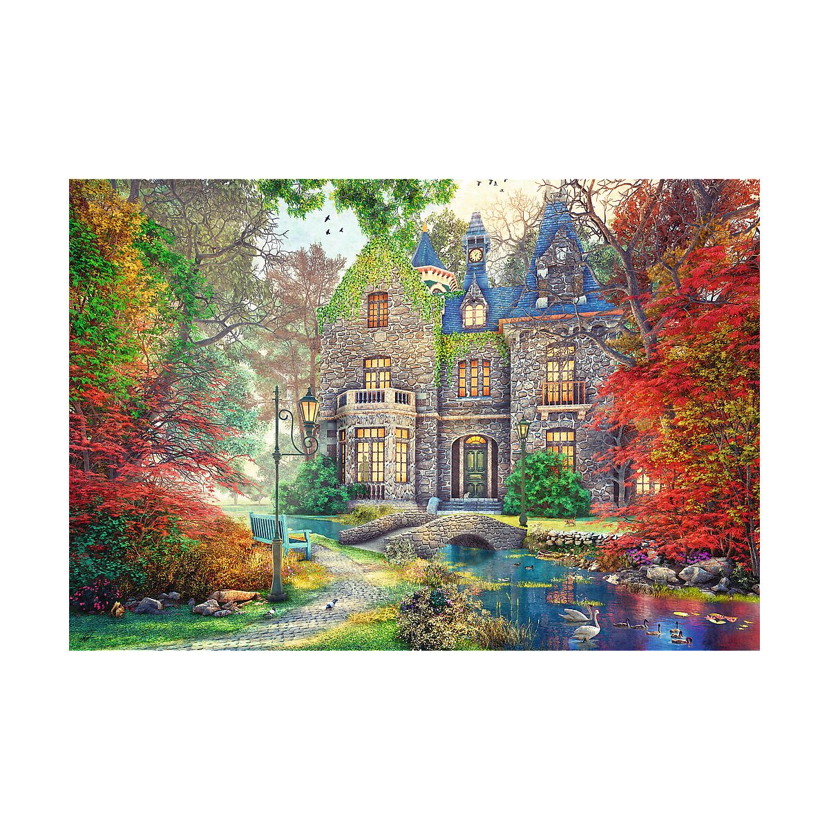 Puzzle Trefl Gabby Jesienny dworek 1500 el. (26213)