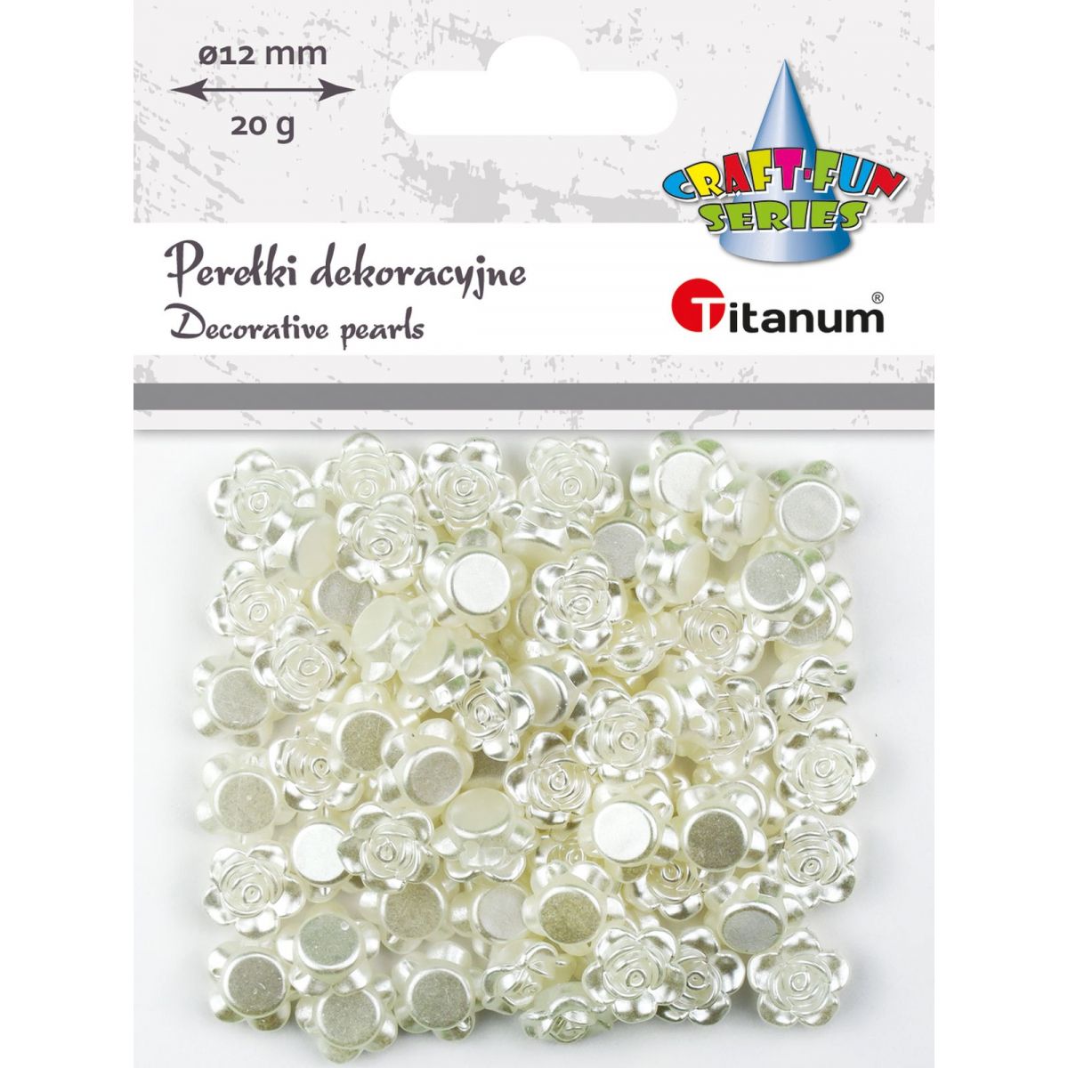 Koraliki kreatywne Craft-Fun Series różyczki Titanum (25BJ033166-4)