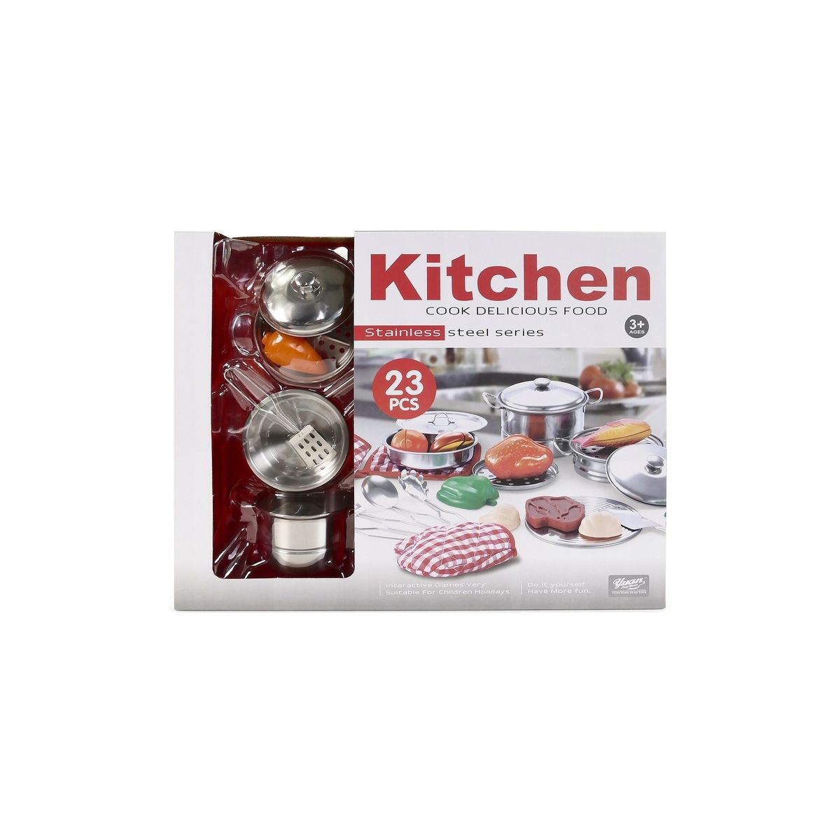 Naczynia zestaw garnków metalowych Artyk (177088)