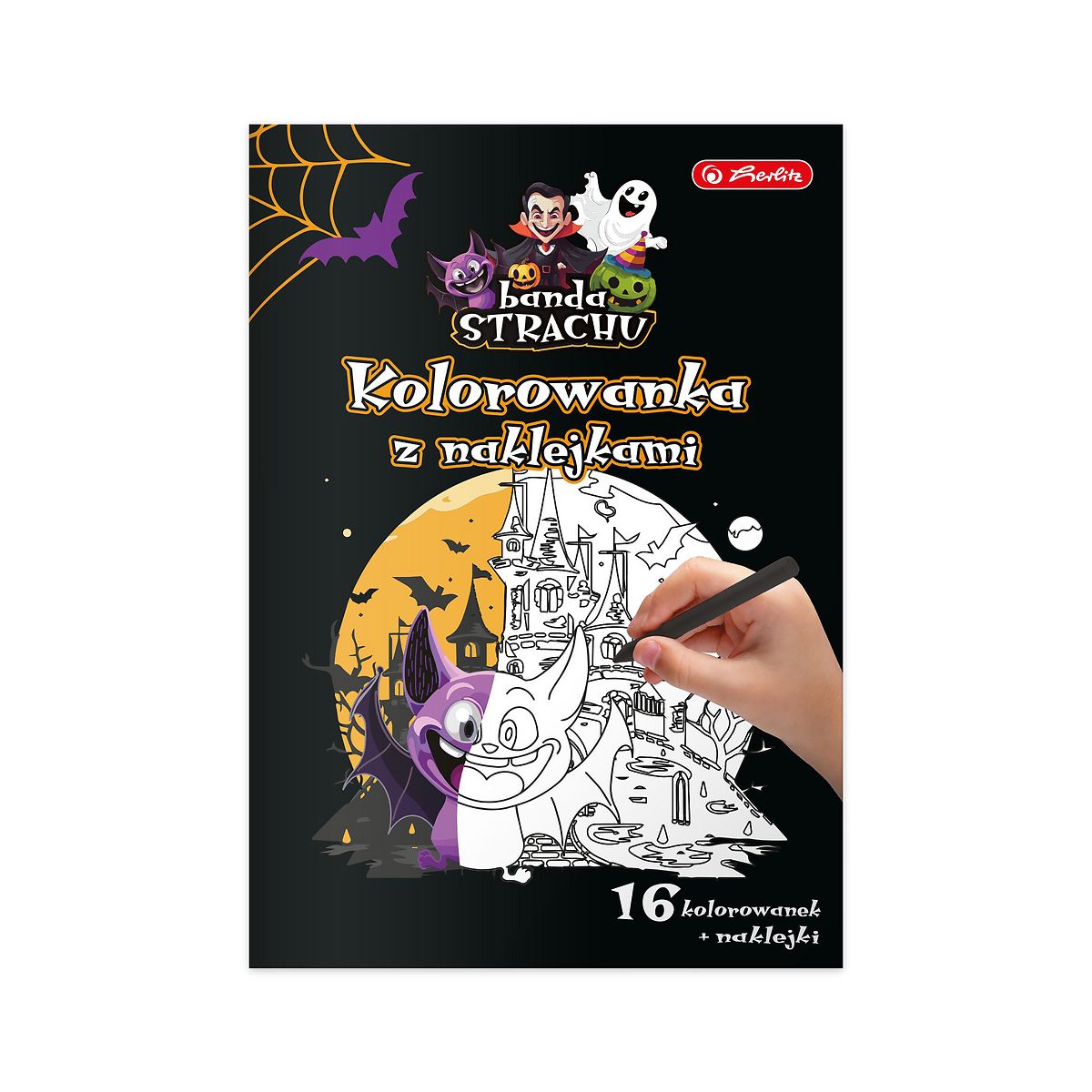 Kolorowanka Halloween A5 9510096 Herlitz (300024716)
