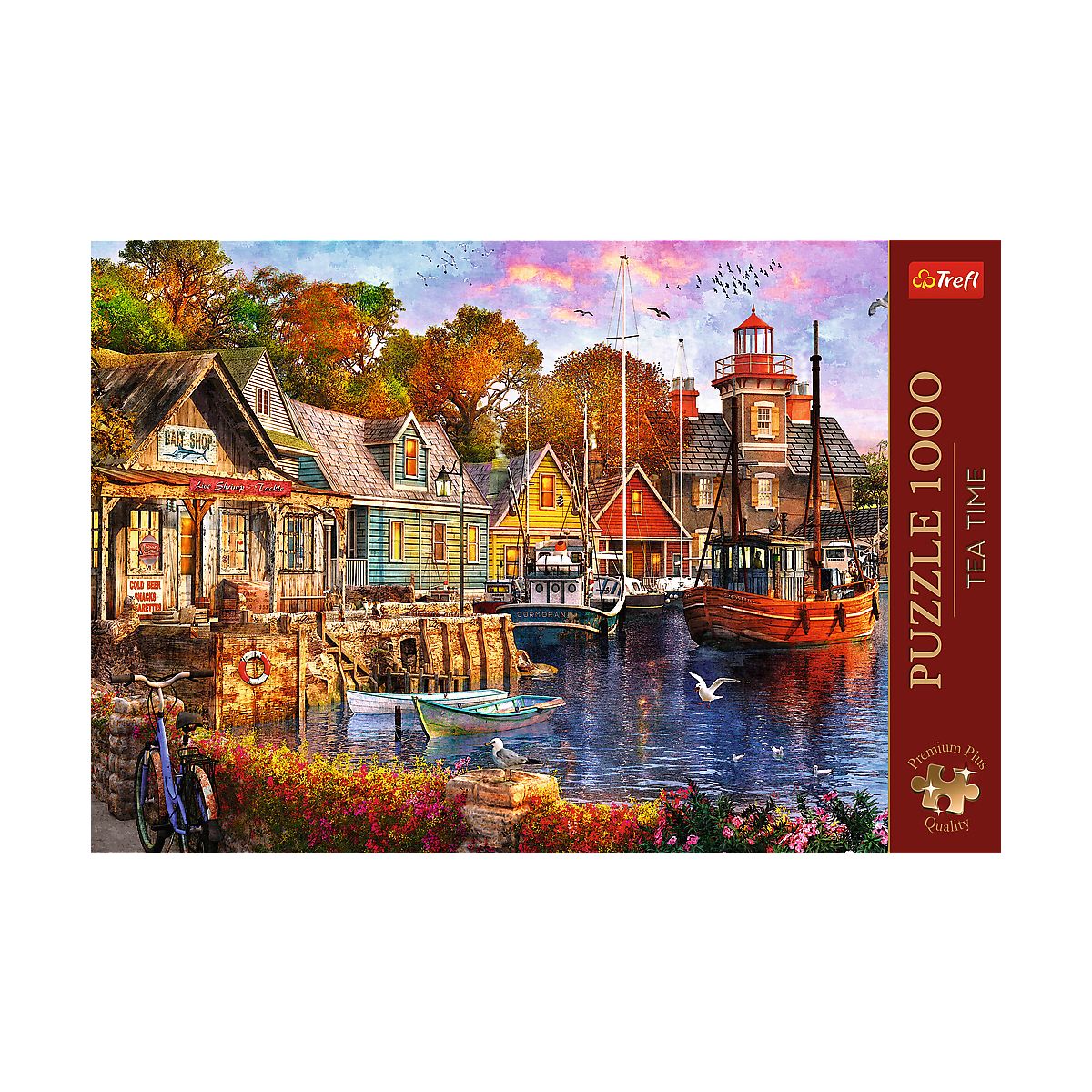 Puzzle Trefl Premium Plus Nadmorski zakątek 1000 el. (10796)