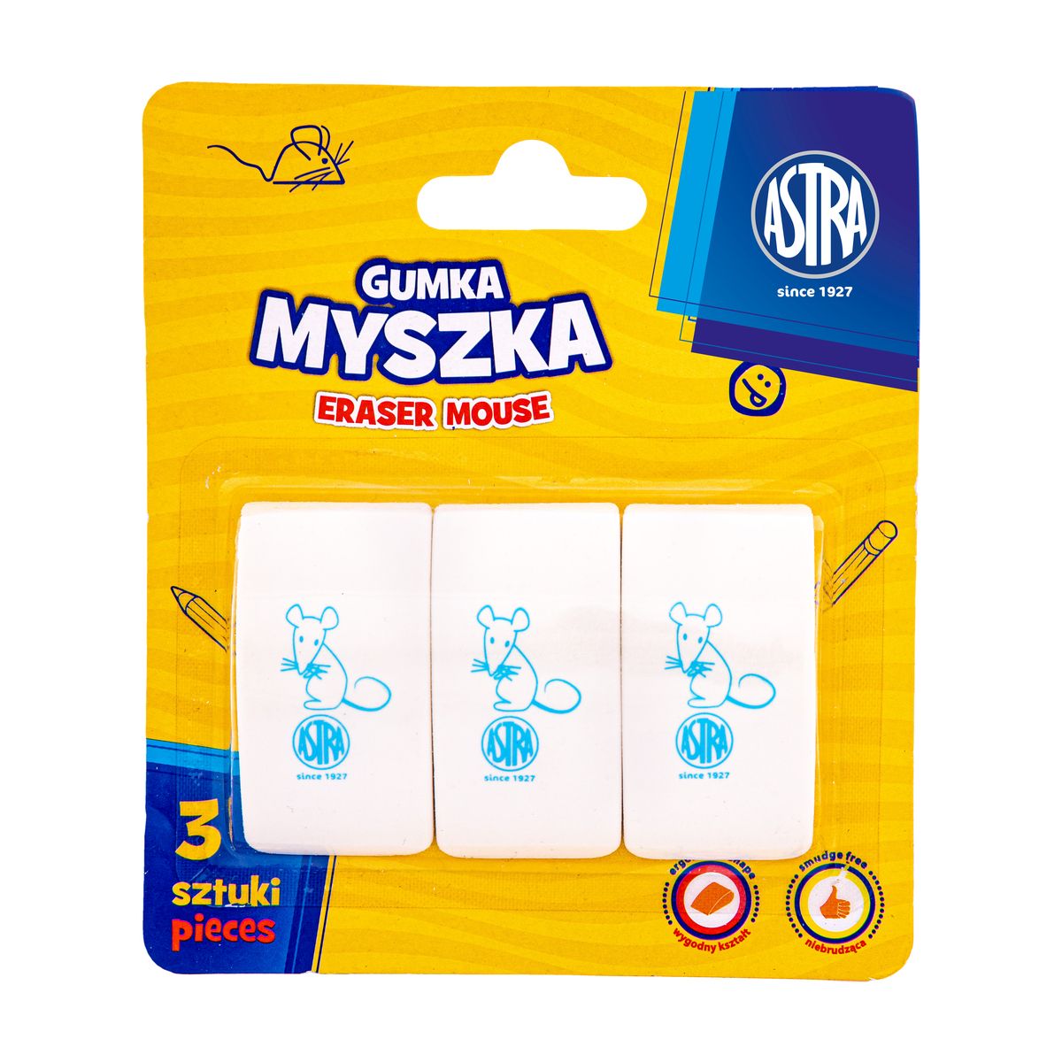 Gumka do mazania Astra myszka (403022009)