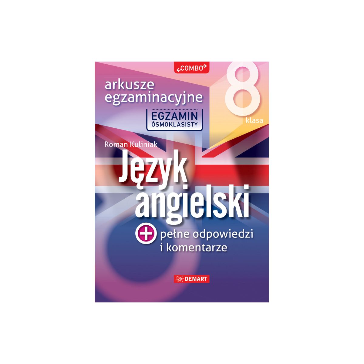 Książeczka edukacyjna Demart TESTY - Ósmoklasisty - Angielski