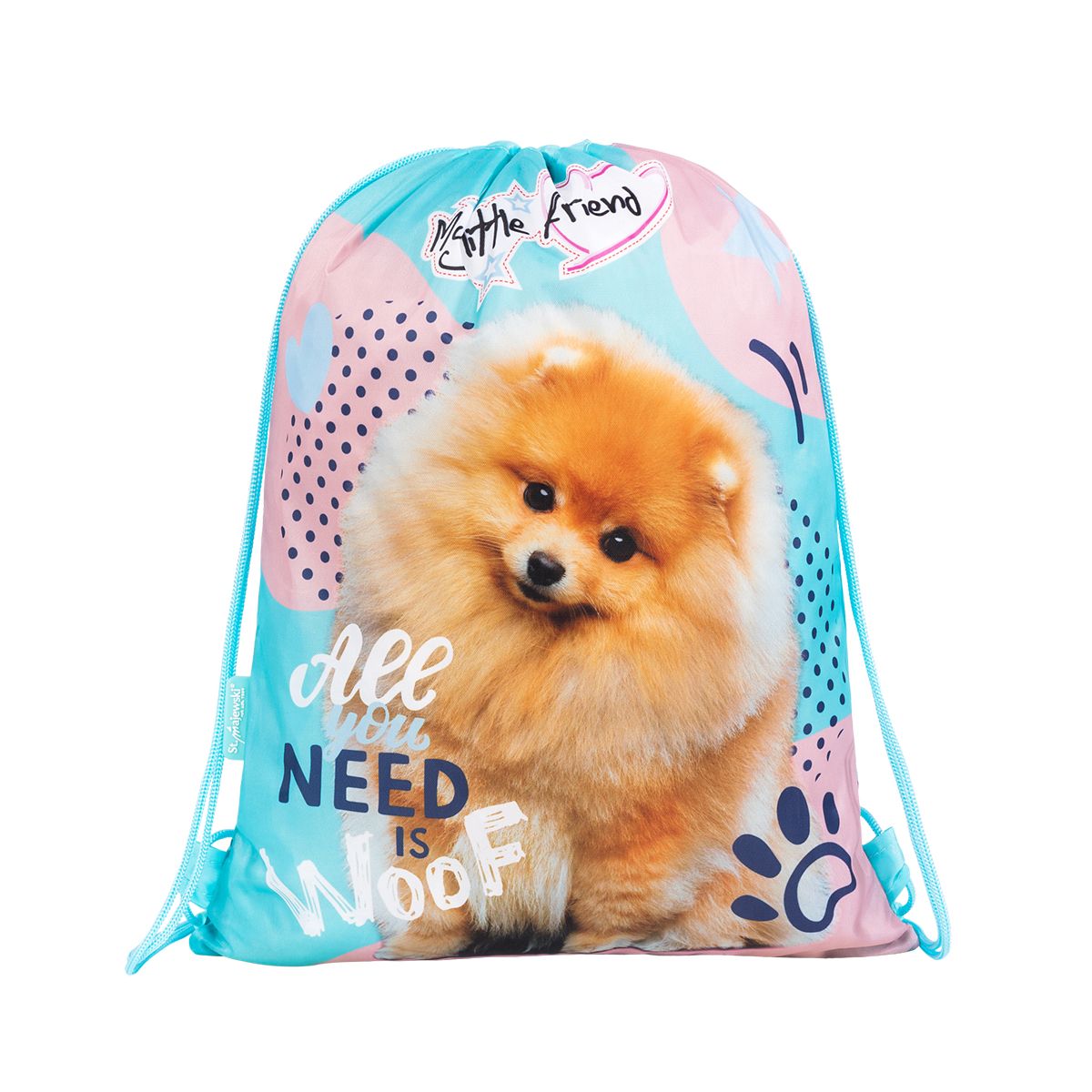 Worek na buty St.Right Mlf Fluffy Dog (5903235650390)