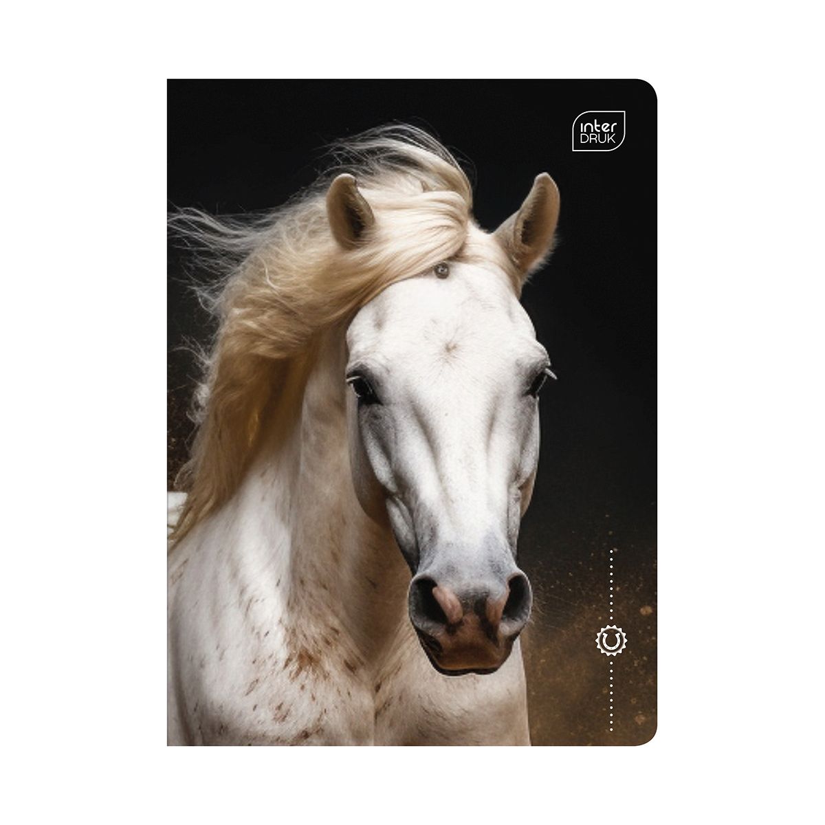 Zeszyt WILD HORSES A5 16k. 70g linia kolor Interdruk