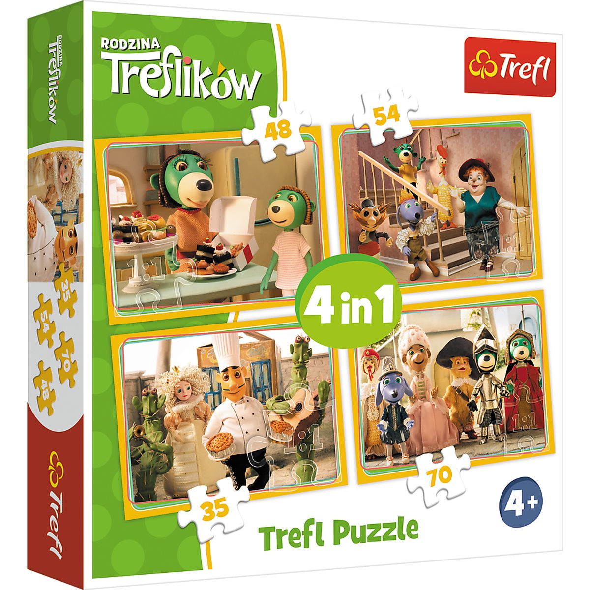 Puzzle Trefl 4w1 el. (34318)